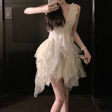 Ndyad retro lace dress birthday dress HZ1024