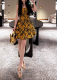 Ndyad 3D Flower Sling Dress HZ1024