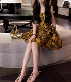 Ndyad 3D Flower Sling Dress HZ1024