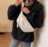 Ndyad crossbody chest bag versatile casual one-shoulder dumpling bag HZ1024