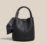 Ndyad trendy red niche versatile portable bucket bag HZ1024
