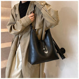Ndyad retro shoulder bag casual bucket bag HZ1024