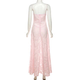 Ndyad sling slim evening gown long dress sling dress HZ1024
