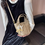 Ndyad and simple large capacity bucket bag HZ1024