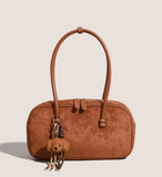 Ndyad autumn and winter retro frosted shoulder bag HZ1024