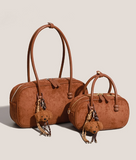 Ndyad autumn and winter retro frosted shoulder bag HZ1024