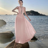 Ndyad V-neck A-Line Cute Birthday Prom Dress HZ1024