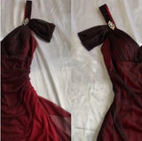 Ndyad Party Dresses Under $160??Elegant Purple Glitter Ruffled Chiffon Prom Dresses HZ1024