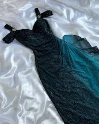 Ndyad Party Dresses Under $160??Elegant Purple Glitter Ruffled Chiffon Prom Dresses HZ1024