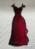Ndyad Party Dresses Under $160??Elegant Purple Glitter Ruffled Chiffon Prom Dresses HZ1024