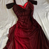 Ndyad Party Dresses Under $160??Elegant Purple Glitter Ruffled Chiffon Prom Dresses HZ1024