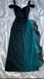 Ndyad Party Dresses Under $160??Elegant Purple Glitter Ruffled Chiffon Prom Dresses HZ1024