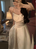Ndyad Satin A-Line Slip Dress HZ1024