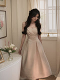 Ndyad Satin A-Line Slip Dress HZ1024