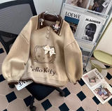 Ndyad polo neck knitted long sleeve sweater HZ1024