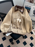 Ndyad polo neck knitted long sleeve sweater HZ1024
