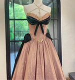 Ndyad Halter Neck Pink Ball Gown Quinceanera Dress Satin Birthday Dress Fashion Prom Dress HZ1024