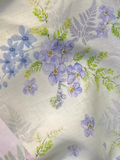 Ndyad floral pastoral style puff sleeve square neck dress HZ1024