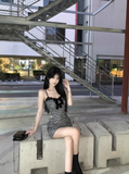 Ndyad style bow slim suspender hip skirt HZ1024