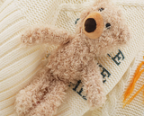 Ndyad style three-dimensional bear hooded knitted cardigan HZ1024