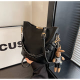 Ndyad versatile crossbody bag portable bucket bag HZ1024