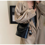 Ndyad versatile crossbody bag portable bucket bag HZ1024