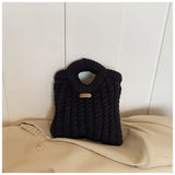 Ndyad simple knitted handbag HZ1024