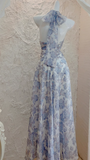 Ndyad halterneck floral print dress HZ1024