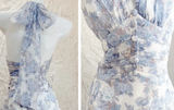 Ndyad halterneck floral print dress HZ1024