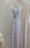 Ndyad halterneck floral print dress HZ1024
