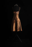 Ndyad Spaghetti Strap A-Line Short Prom Dresses Satin Brown Formal Dresses Sequin Homecoming Dresses HZ1024