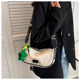 Ndyad casual wide shoulder strap shoulder bag HZ1024